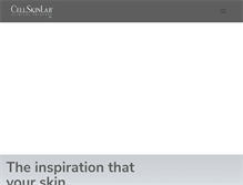 Tablet Screenshot of cellskinlab.com